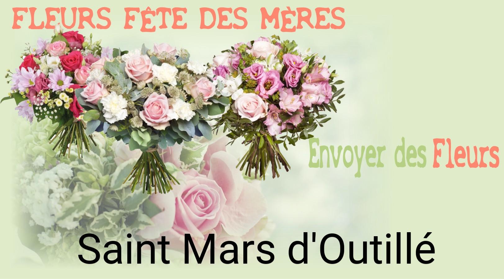 Bouquet de Fête des Mères livré à Saint-Mars-d'Outillé